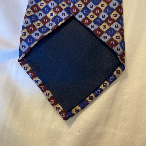 Stefano Ricci Men's Neck Tie 100% Silk deLisi Italy Blue - Picture 4 of 8